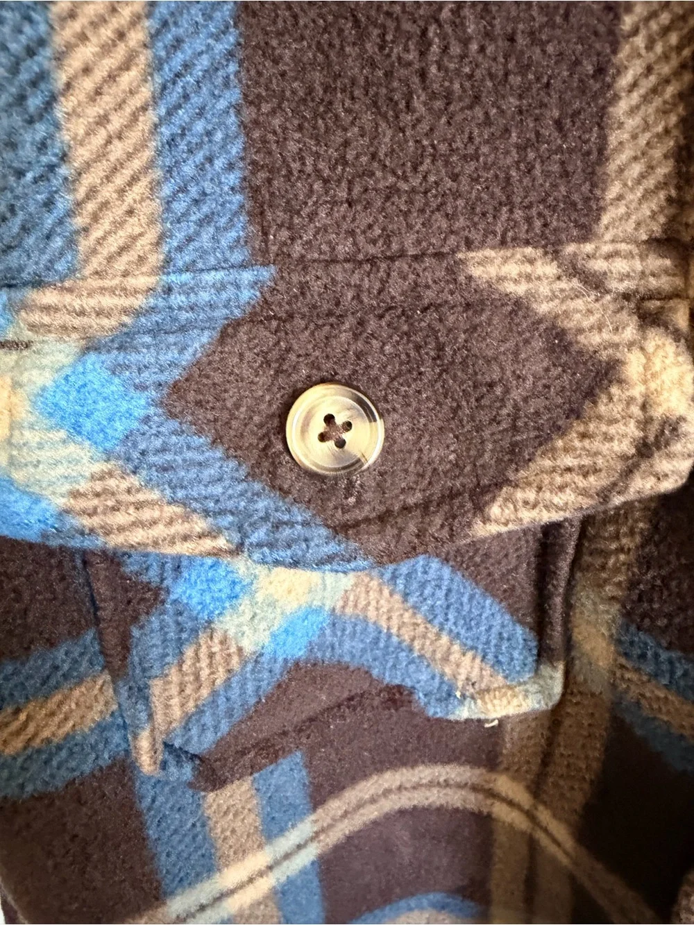 Victory Sportswear Boys Plaid Sherpa Fleece Jacket Size S 6/7